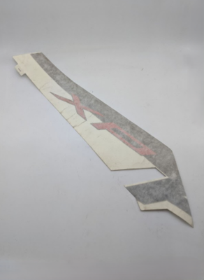 2021 Polaris RZR XP OEM Red, Black Decal Rear Fender Side Top Right 7193755