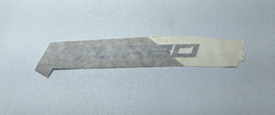 2021 Polaris RZR XP Turbo EPS OEM Front Right Hand Top Side Fender Decal 7193741