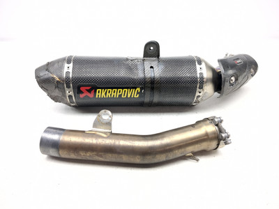 13-18 Kawasaki ZX 636 ZX6R AKRAPOVIC Carbon Fiber Exhaust
