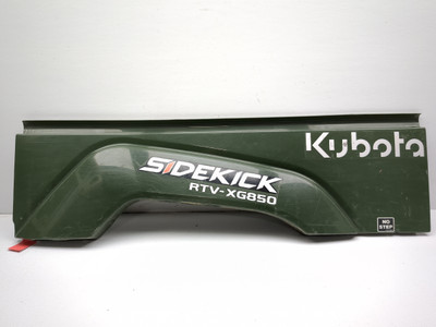 18-25 Kubota RTV XG850 Sidekick Rear Right Cargo Bed Trim Panel K7811-58643