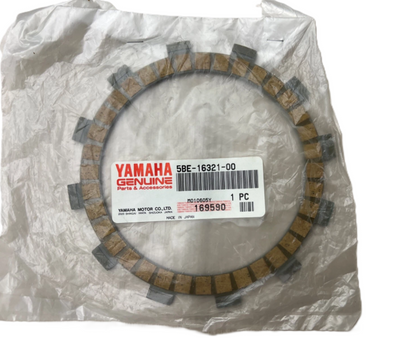 YAMAHA GENUINE OEM 98-24 YZ WR XT Friction Plate QTY 6 5BE-16321-00