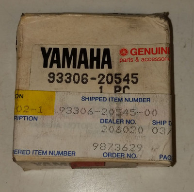 Yamaha NEW OEM Bearing 93306-30550-00 (Supersedes 93306-30528