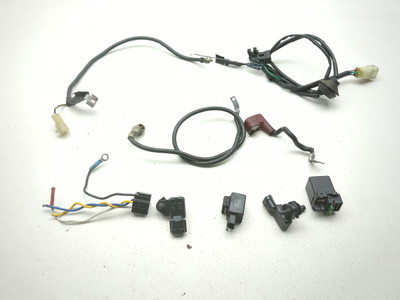 05 06 Kawasaki ZX6 ZX 636 Battery Cable Turn Signal MAP Starter Relay Set