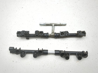 07 08 Kawasaki ZX6R ZX 636 Gas Fuel Injector Rail