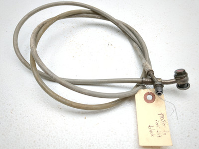 15-20 Polaris RZR S 900 Master To Rear Dist Block Brake Line Hose Steel Braided