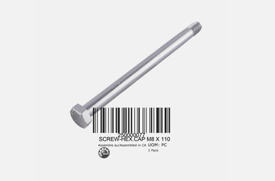 Sea-Doo OEM Hex Screw Bolt 8x110mm QTY: 2 250000077
