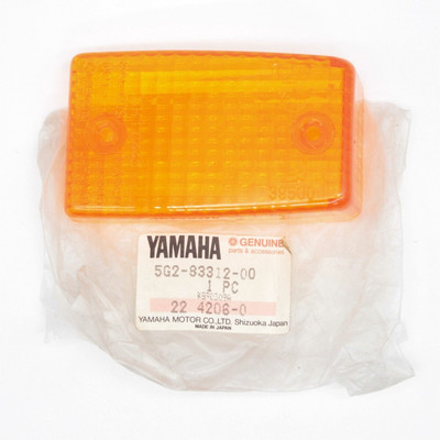 NOS Yamaha OEM Flasher Lens 1984-1985 FJ1100 FJ600 1982-1983 XJ650 5G2-83312-00