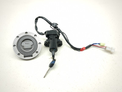 03-05 Yamaha YZF R6 Lock Set Ignition Switch Cap And Key