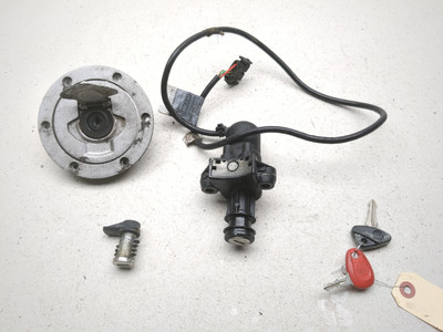 01-12 BMW F650 GS F650GS Lock Set Ignition Switch Cap W/Key 1611-2324336 7698140