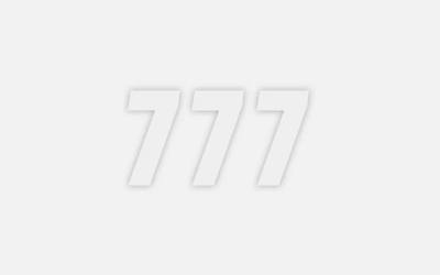 Factory Effex 7" White Factory Number "7" Decals (3) 08-90097