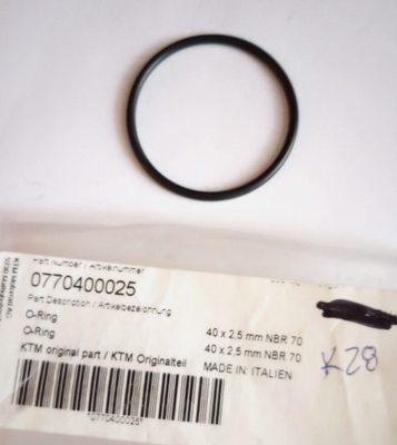 KTM NEW OEM O-RING 40,00X2,50 NBR 70- QTY 5 0770400025
