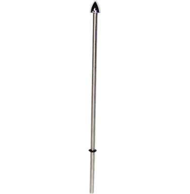 PPI POLE-9 Stainless Steel Flag Pole Flag Pole 9" 0521-1086