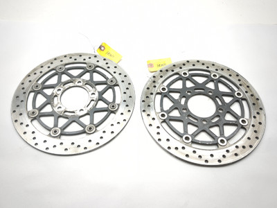 04 05 Suzuki GSXR 600 750 Front Disc Brake Rotors