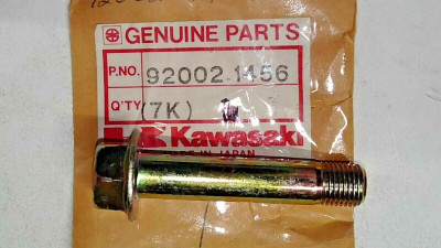 OEM Kawasaki 92002-1456 12x60 Flanged Bolt NOS