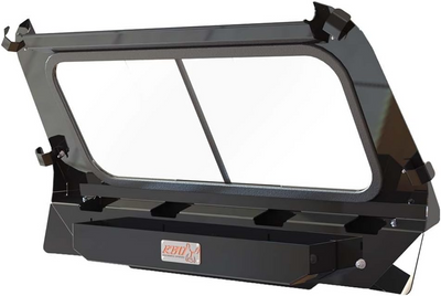 2014-2023 Polaris RZR XP 1000 Razorback Offroad Sliding Windshield Black RBO4038