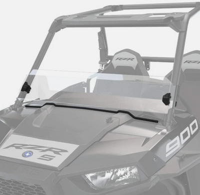 New 2014-2020 Polaris Hard Coat Poly Half Windshield Lock & Ride Clear 2883109