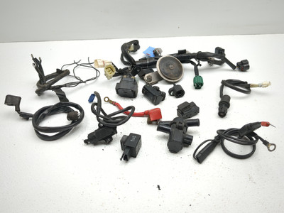 09-17 Yamaha FZ6R FZ6 Relay Set Brake Switch Horn Engine Harness Battery Cable