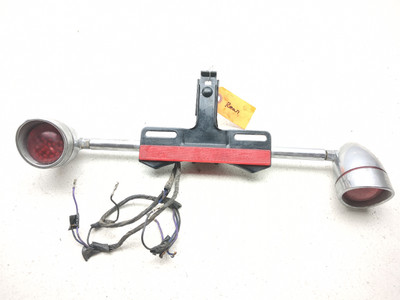14-19 Harley Sportster XL1200T SuperLow Rear Turn Signal Light Bar W/ Tag Holder