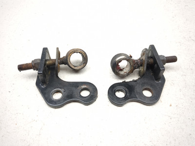 04-06 Harley Sportster 883 XL883 Rear Axle Belt Adjusters Set Pair