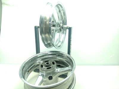 05 06 Honda CBR600RR CBR 600 Wheel Rim Set STRAIGHT 14x7.00 14x8.00
