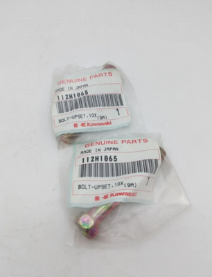 OEM Kawasaki Upset Bolt 10x65 VN1600 VN1500 VN800 Vulcan 112H1065 QTY 2