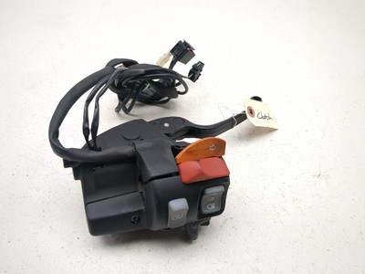 05-09 BMW K1200LT Left Side Clutch Hand Lever Perch W/ Handlebar Control Switch