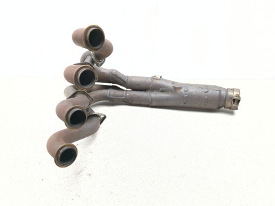 06 Kawasaki Ninja ZX6R ZX 636 Exhaust Header Head Pipe Muffler