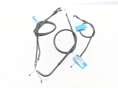 97-07 Yamaha YZF600R Throttle Cable Lines W/ Clutch And Coke Cable Line