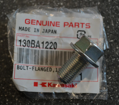 KAWASAKI FLANGED BOLT 2013-2019 MULE 4000 4010 PRO-DXT SEAT OEM #130BA1220 QTY 2
