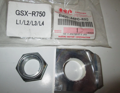 New OEM 2011-2014 Suzuki GSX-R750 Drive Chain Adjuster Kit 61400-44810-RX0