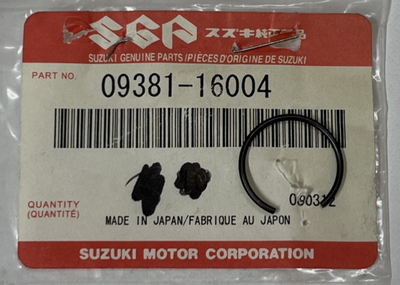 NOS Suzuki Circlip GSXR750 LTF250 LT230 OEM 09381-16004 QTY 11