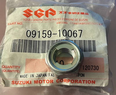 Suzuki LT230, LT250, LT-Z400, RM125 Nut NOS 09159-10067