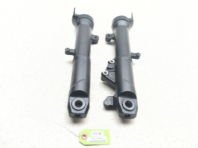 18-23 Kawasaki Ninja EX 400 Front Fork Suspension Tubes Set Pair W/ Guards