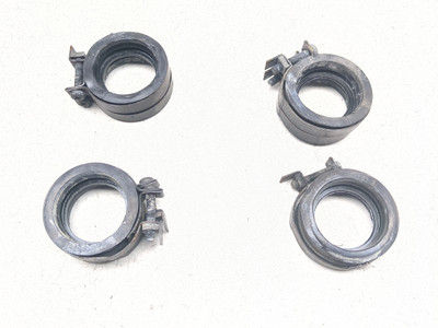 84-87 Honda VF700 Magna Air Intake Boot Clamps Set