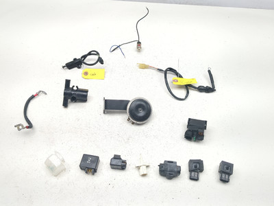 09-16 Suzuki GSXR 1000  Relay Battery Horn Cable Kickstand Tip Over Switch Set