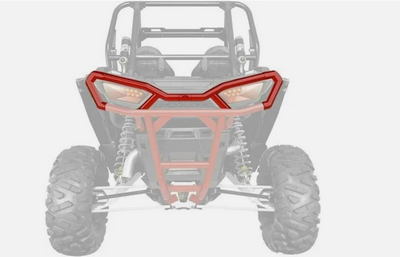2014-2018 Polaris RZR XP 1000 Extreme Rear Bumper Attachment RED 2879452-293