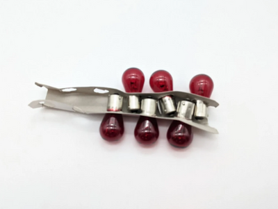 CANDLEPOWER 12V 1156R TURN SIGNAL BULBS 1 CONTACT 1 FILAMENT 200041 QTY 6