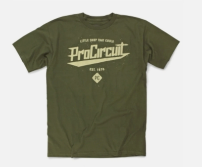 PRO CIRCUIT LITTLE SHOP TEE SHIRT SIZE MEDIUM 793-1011M