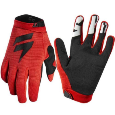 Shift Racing Youth Whit3 Label Air Gloves Red, Black SIZE: YTH MED-6 19356-017-M