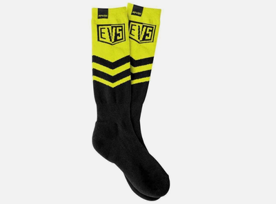 EVS Men's Coolmax Moto Off Road Socks Hi-Vis Yellow, Black SIZE: S/M 7-10 727368