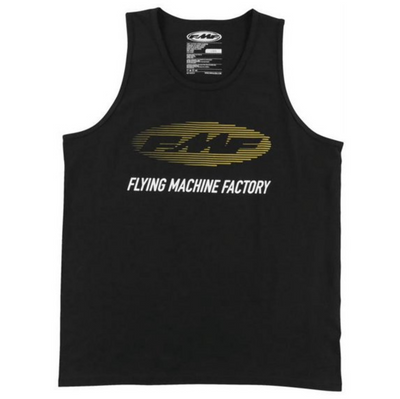 FMF APPAREL Stacked Tank Black Size Medium SU7123901-BLK-MD