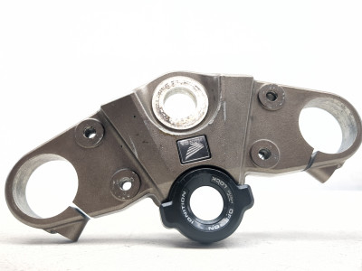 14 15 Honda VFR800F Interceptor Top Upper Triple Clamp Tree With Ignition Cap