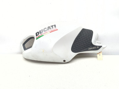 10-14 Ducati Monster 796 Left Side Fuel Tank Cover Panel 48032601B