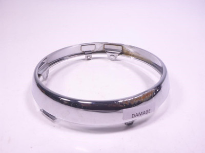 08 Ducati Monster 695 Headlight Light Lamp Chrome Trim Ring