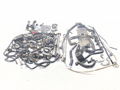 04-12 Victory Kingpin Parts Master Hardware Bolt Kit With Axles Brake Line Cable