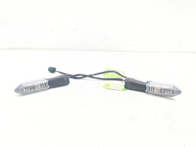 24 25 Kawasaki Z500 Front Turn Signal Flasher Indicator Light Set