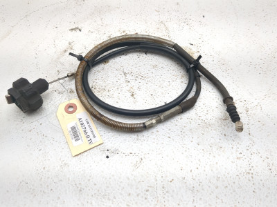 09-25 Yamaha YFZ450R YFZ 450 Clutch Cable Line