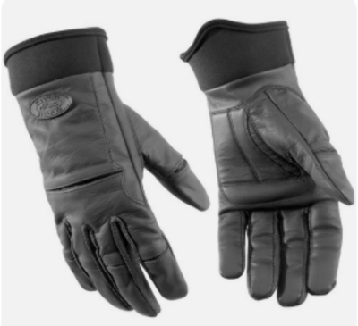River Road Chisel Leather Women s Gloves Black Size Medium 094048