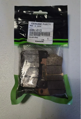 Kawasaki Brake pads OEM Part Pad-Assy-Brake- Front 43082-0113