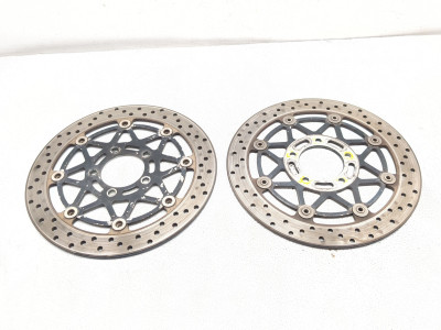 04 05 Suzuki GSXR 600 750 Front Disc Brake Rotors Set